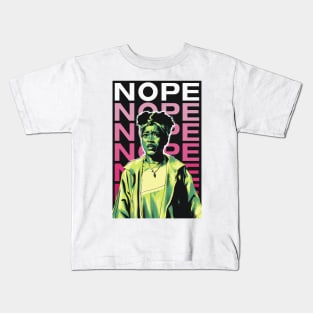 Nope Movie Art Kids T-Shirt